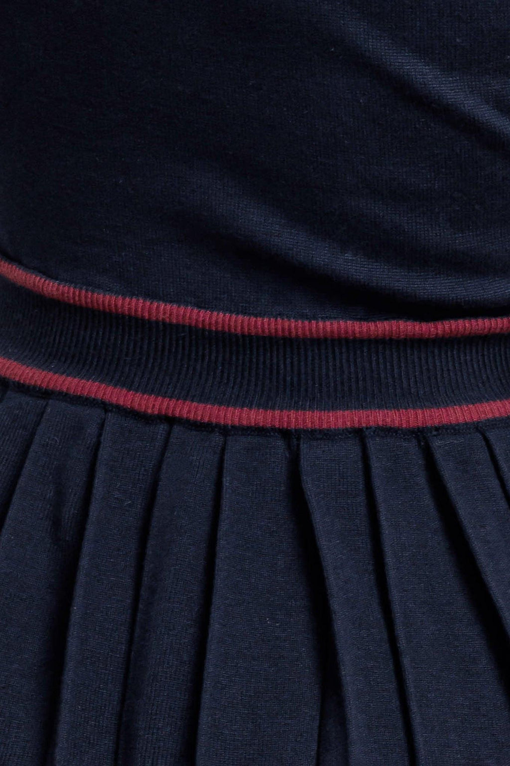BERRY STRIPE SWEATER MINI DRESS Flying Tomato