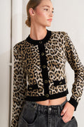 URBAN GODDESS LEOPARD SWEATER CARDIGAN Flying Tomato
