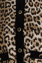 URBAN GODDESS LEOPARD SWEATER CARDIGAN Flying Tomato
