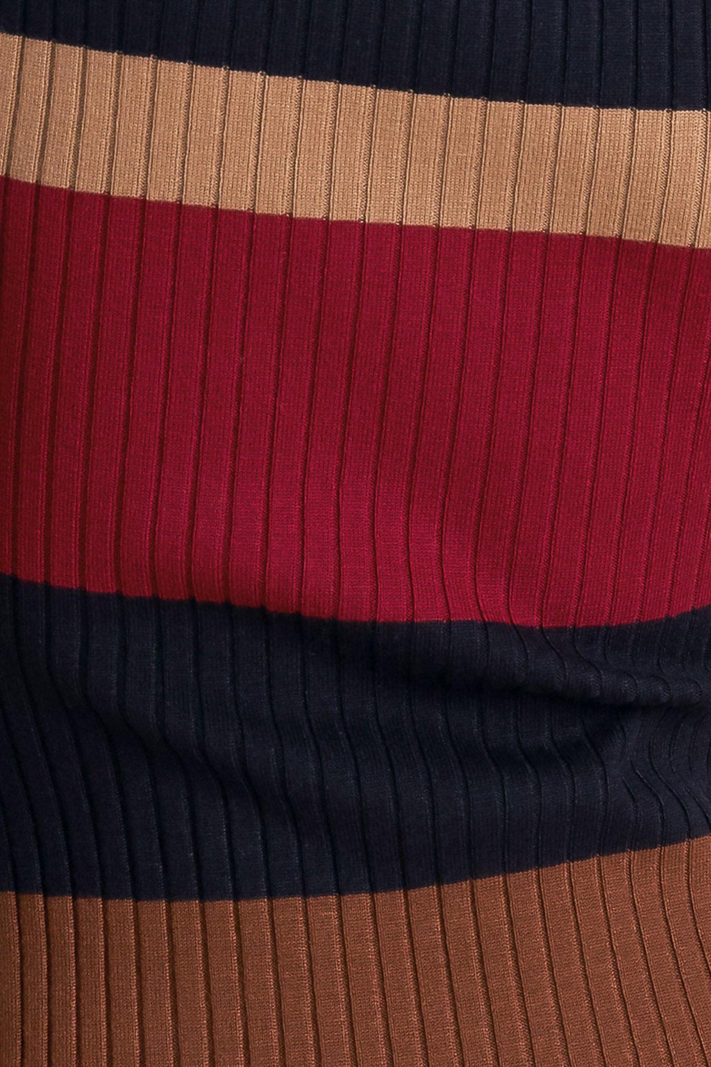 FALL RHYTHM COLOR BLOCKED MIDI SWEATER DRESS Flying Tomato