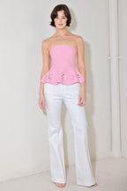 SUGAR PETAL SWEATER KNIT TOP Flying Tomato