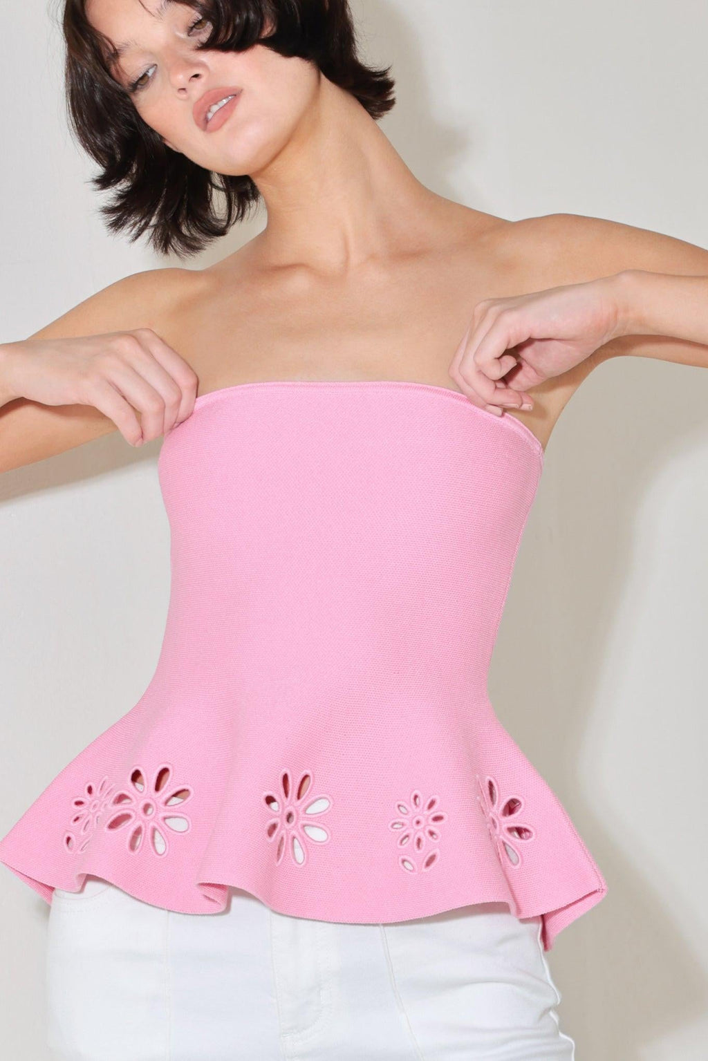 SUGAR PETAL SWEATER KNIT TOP Flying Tomato