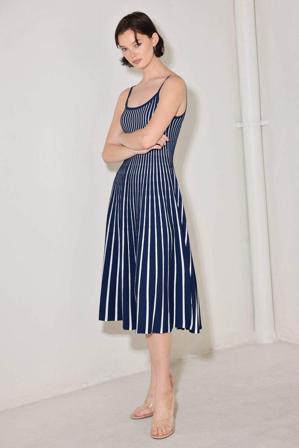 BOARDWALK BEAUTY SWEATER MIDI DRESS Flying Tomato