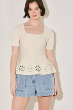 SUMMER CRUSH EDIT SWEATER KNIT TOP Flying Tomato