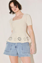 SUMMER CRUSH EDIT SWEATER KNIT TOP Flying Tomato