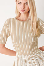 EASY SUMMER STRIPE SWEATER KNIT TOP Flying Tomato