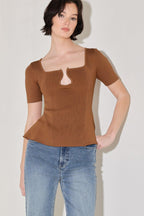 GOLDEN GLOW MOMENT SWEATER TOP Flying Tomato