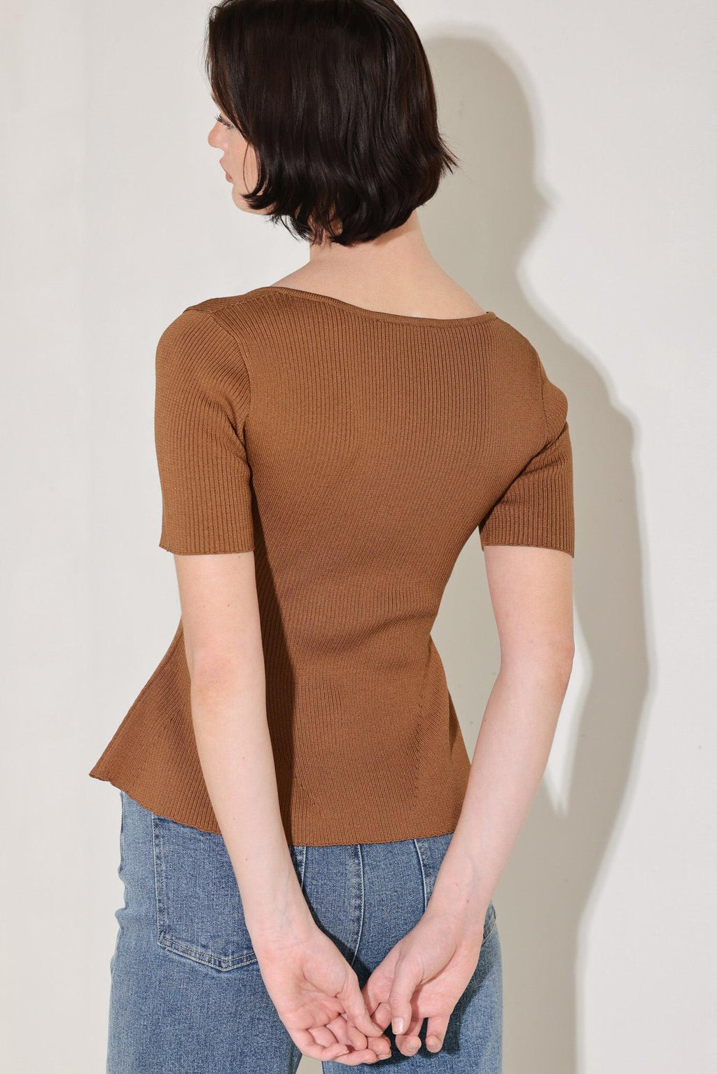 GOLDEN GLOW MOMENT SWEATER TOP Flying Tomato