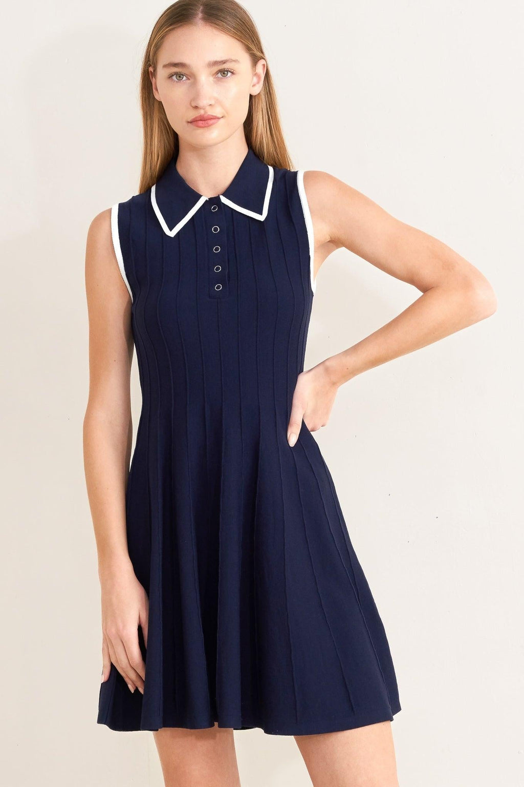 MEET ME IN PARIS SWEATER KNIT MINI DRESS Flying Tomato