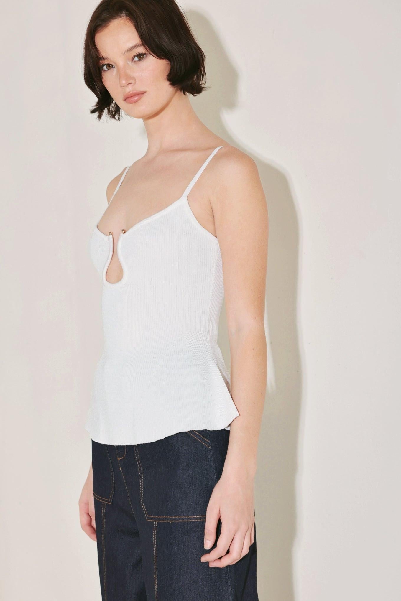 AFTER HOURS ICON SWEATER KNIT CAMI TOP Flying Tomato
