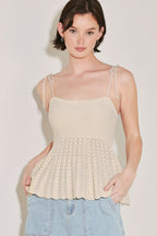 SWEET ESCAPE MOOD SWEATER KNIT TOP Flying Tomato