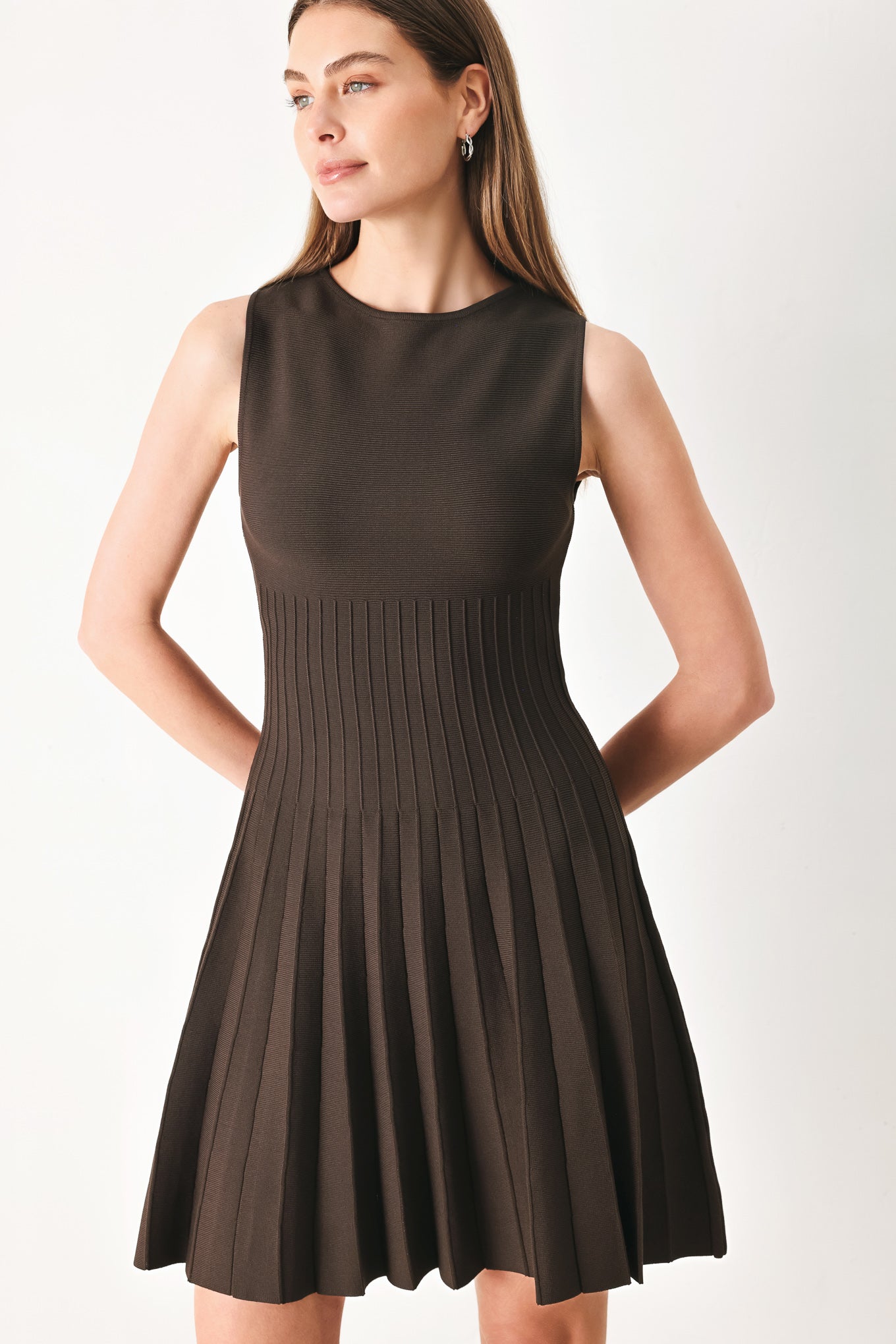 EVERYDAY LUXE SWEATER KNIT MINI DRESS Flying Tomato