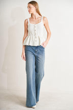 [PREORDER] SUNDAY IN SANTORINI SWEATER KNIT TOP Flying Tomato