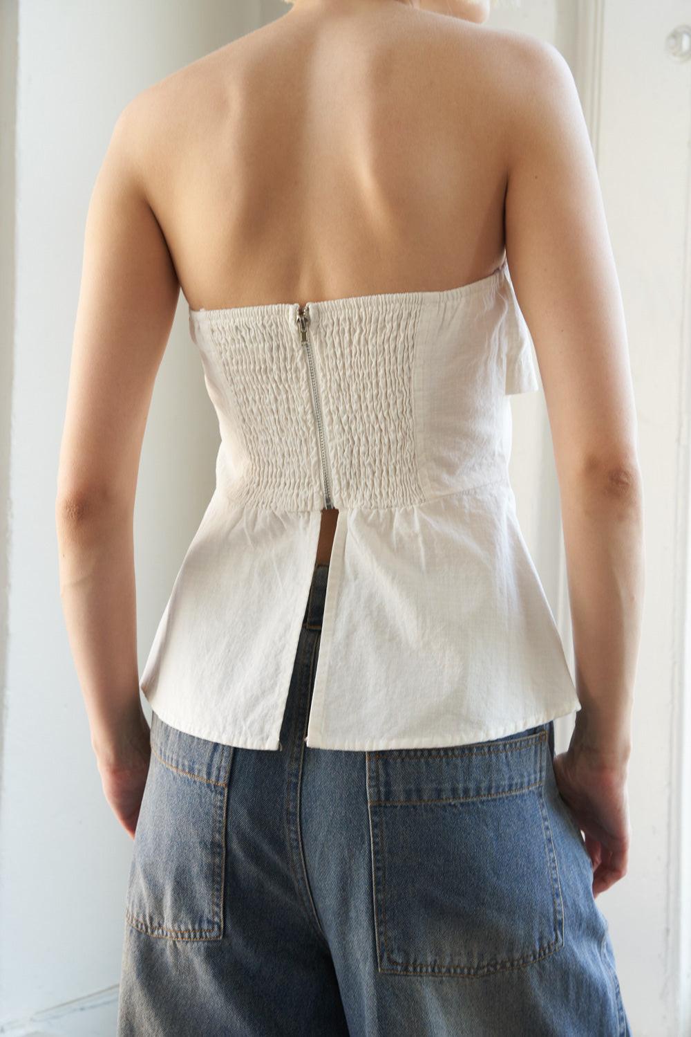 LONGING AND LOVE WOVEN TOP Flying Tomato