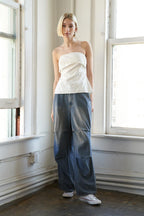 LONGING AND LOVE WOVEN TOP Flying Tomato