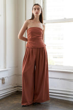 BIRDS SINGING WOVEN TOP Flying Tomato