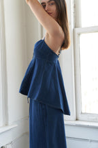 AUTHENTIC MOMENTS LIGHTWEIGHT DENIM TOP Flying Tomato
