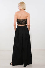 BE THE EXCEPTION LACE CROP TOP Flying Tomato