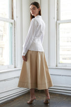 WANDERLUST ASH WOVEN TOP Flying Tomato