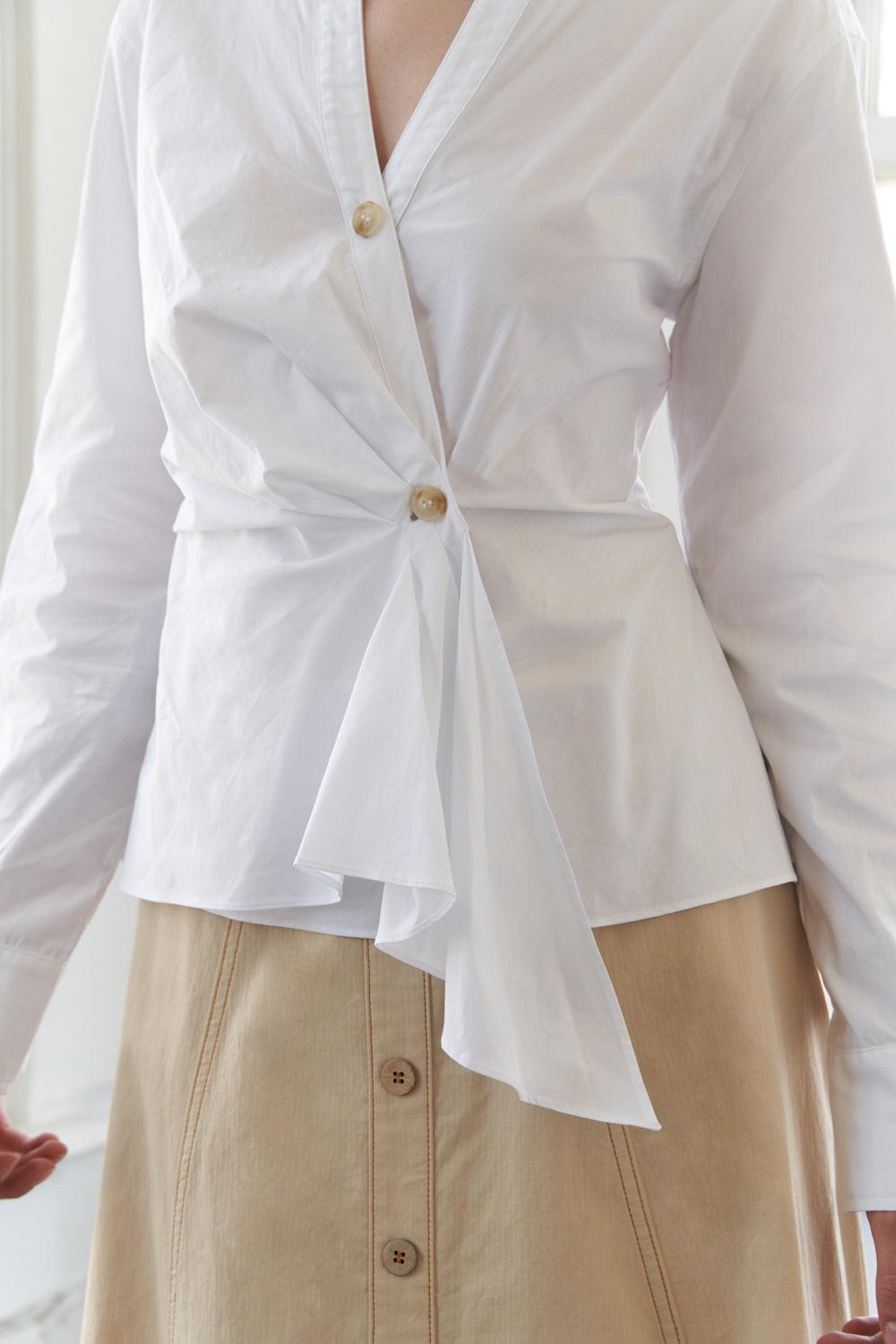 WANDERLUST ASH WOVEN TOP Flying Tomato
