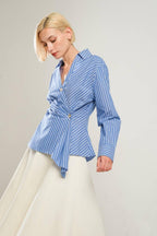 EVERMORE ELEGANCE WOVEN TOP Flying Tomato