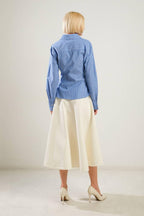 EVERMORE ELEGANCE WOVEN TOP Flying Tomato