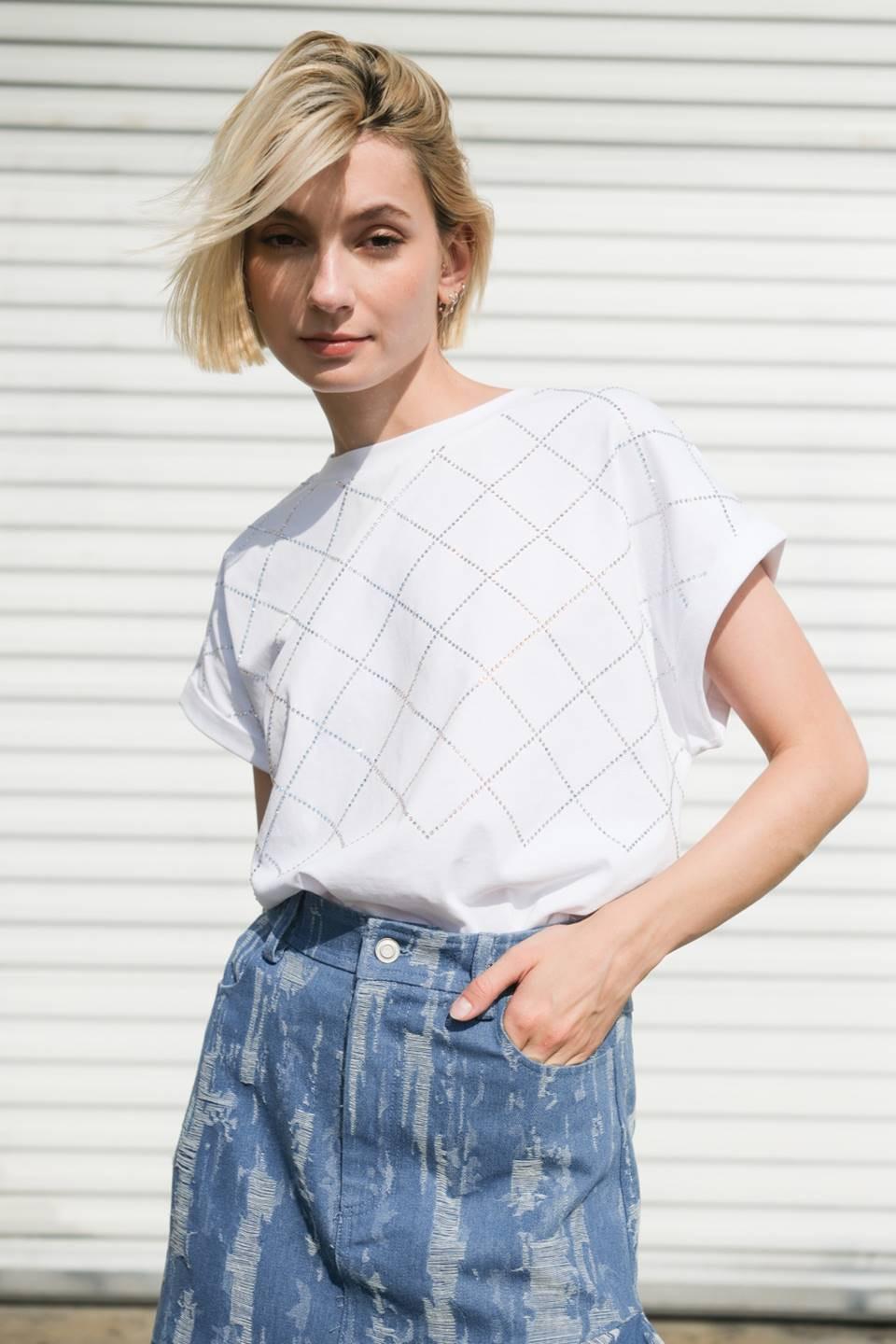 SUNNY ESSENCE KNIT TOP Flying Tomato