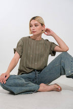 LET IT ALL GO KNIT TOP Flying Tomato