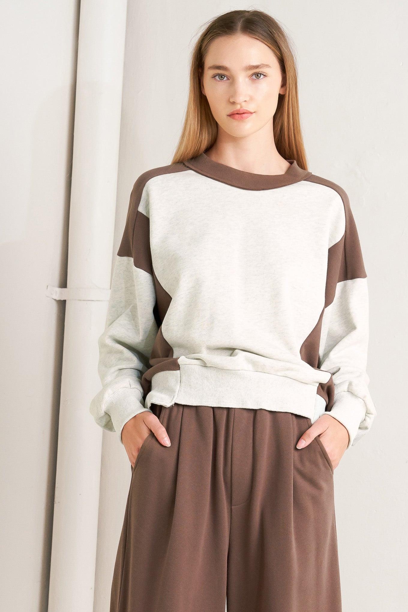 IN TOO DEEP PULLOVER KNIT TOP Flying Tomato