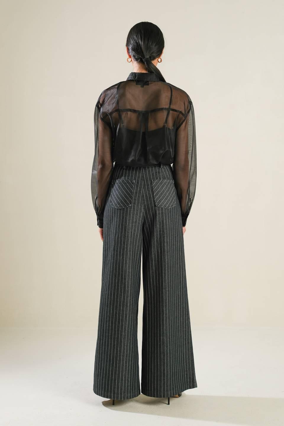LOVE OVER FEAR ORGANZA TOP Flying Tomato