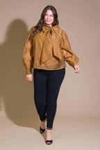 ON THIS DAY ORGANZA TOP Flying Tomato