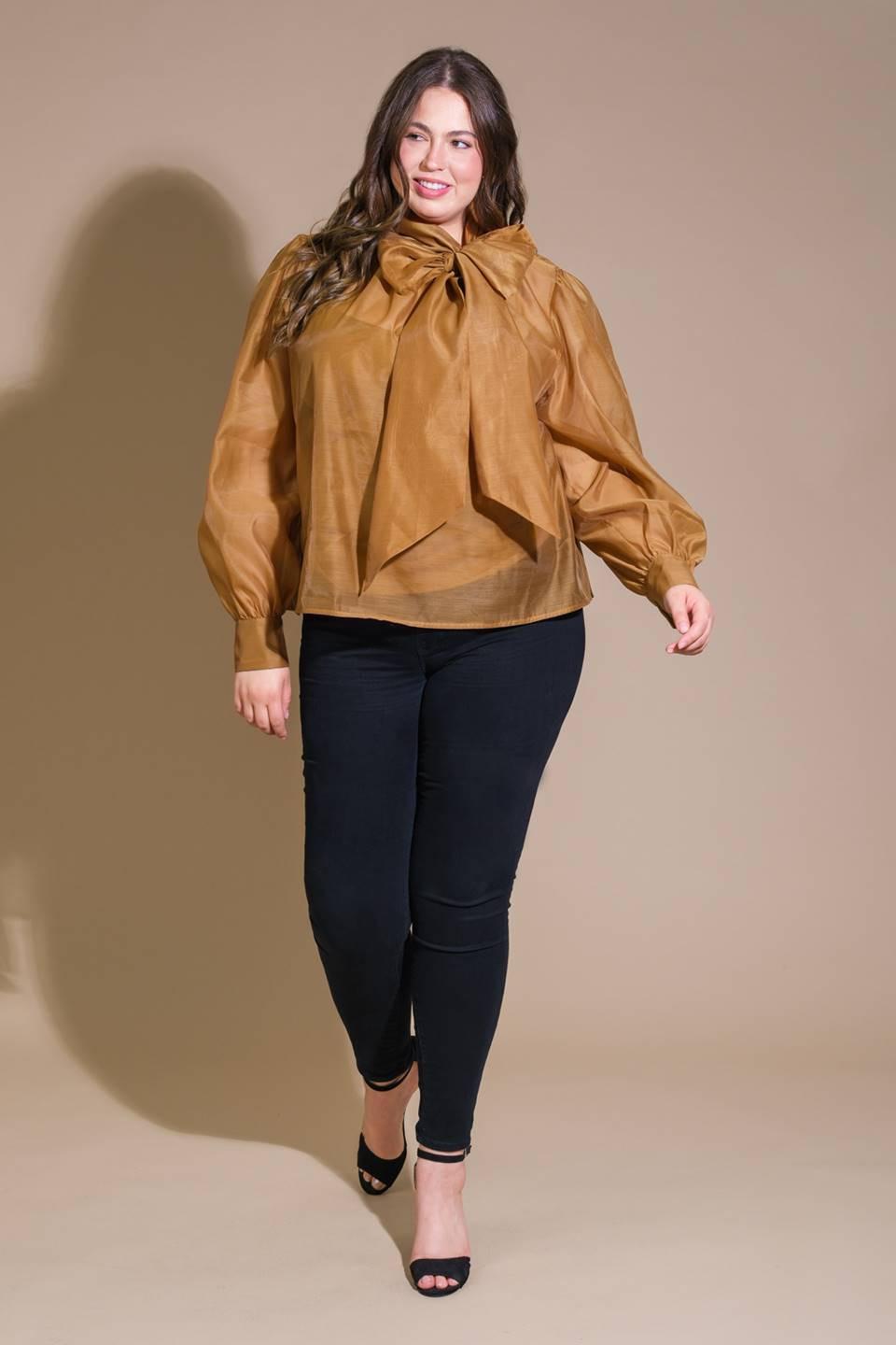 ON THIS DAY ORGANZA TOP Flying Tomato