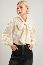 PATRIOTIC PRINCESS WOVEN LACE TOP Flying Tomato
