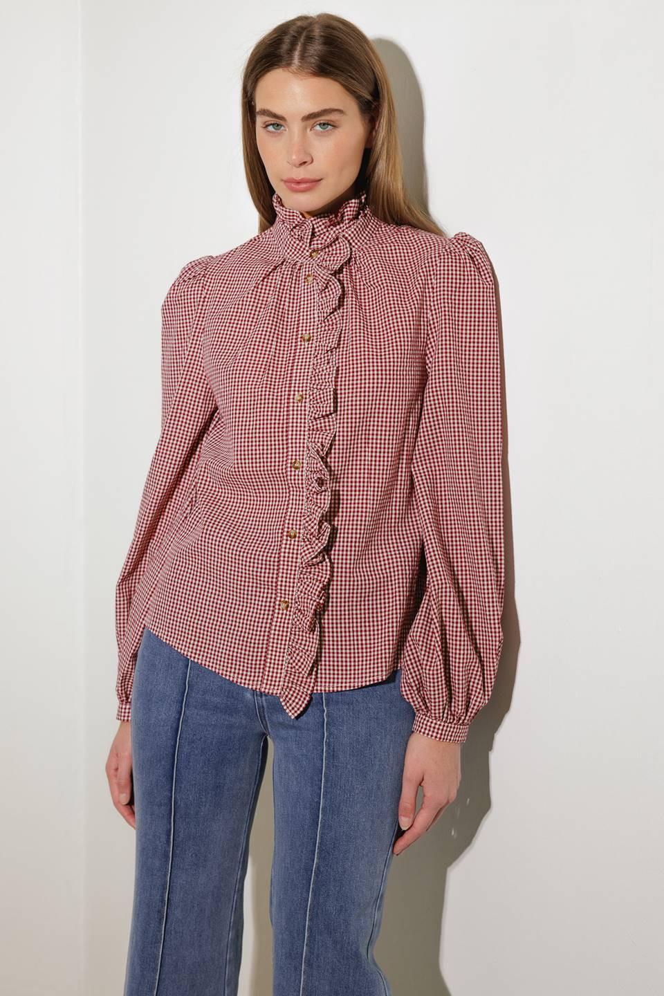 HAVE SOME GRACE WOVEN TOP Flying Tomato