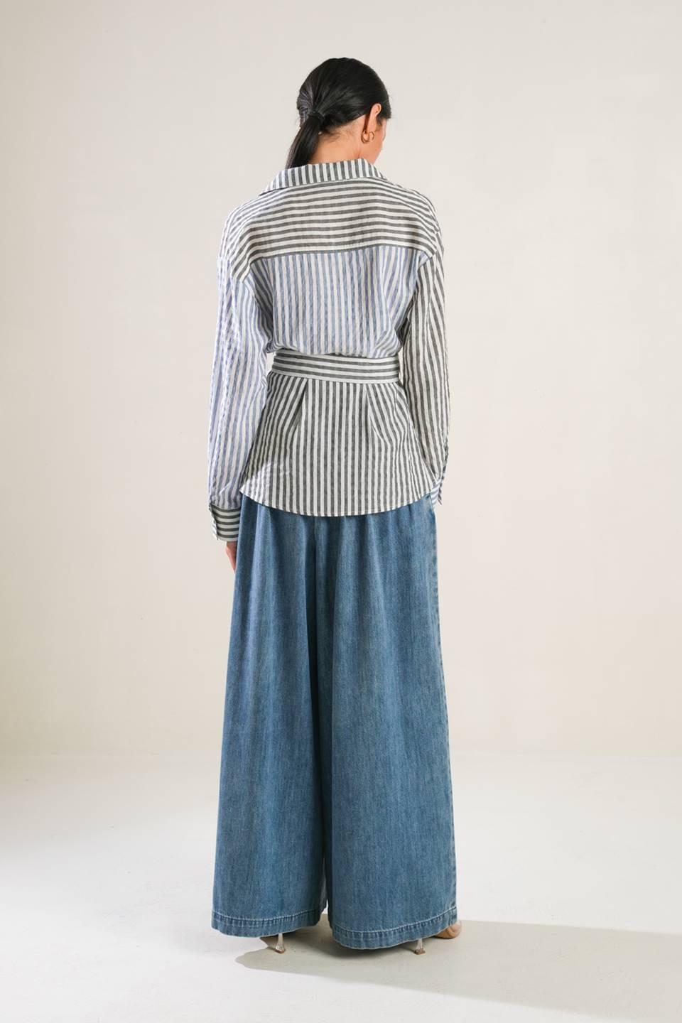 RAYS OF HOPE WOVEN TOP Flying Tomato