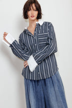 BEHIND THE GRIN WOVEN TOP Flying Tomato