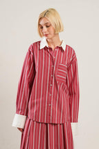 BEHIND THE GRIN WOVEN TOP Flying Tomato