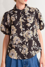 POSH PRESENCE WOVEN TOP Flying Tomato
