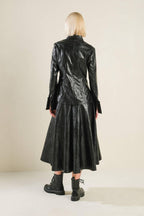 MY HEART TO YOU FAUX LEATHER TOP Flying Tomato