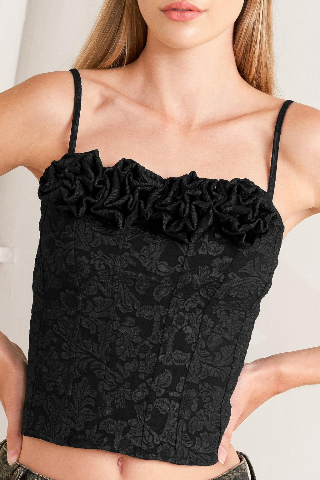 FOREVER DAYDREAMING WOVEN TOP Flying Tomato