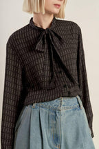 WHEREVER YOU MAY GO WOVEN TOP Flying Tomato