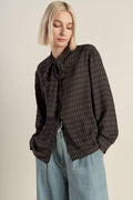 WHEREVER YOU MAY GO WOVEN TOP Flying Tomato