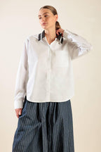 CAUSE A COMMOTION WOVEN TOP Flying Tomato