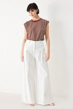 EVERYDAY COOL STRIP KNIT TOP Flying Tomato