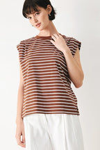 EVERYDAY COOL STRIP KNIT TOP Flying Tomato
