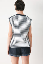 EVERYDAY COOL STRIP KNIT TOP Flying Tomato