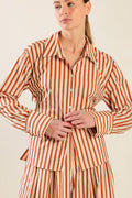 PIECES OF MY HEART WOVEN TOP Flying Tomato