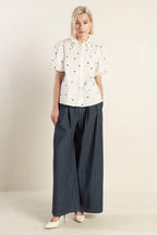 FOREVER DAYDREAMING WOVEN TOP Flying Tomato