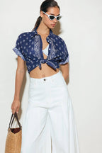 SUNKISSED MEADOW WOVEN SHIRT Flying Tomato