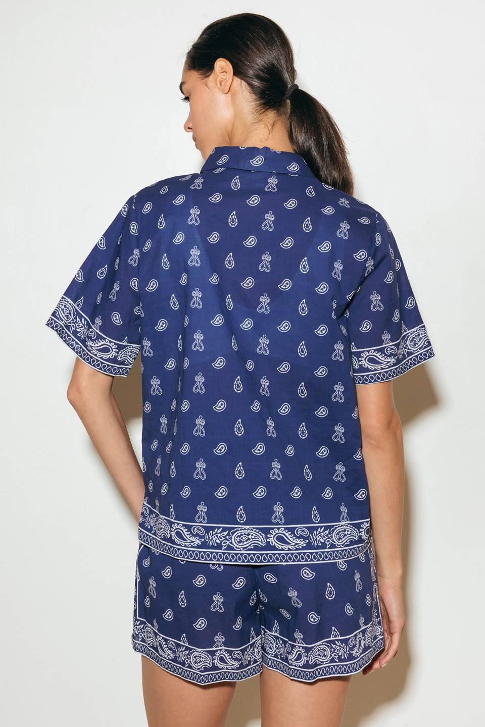 SUNKISSED MEADOW WOVEN SHIRT Flying Tomato